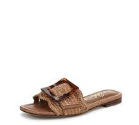 Sam Edelman Bambi Flat Sandal Cuoio Raffia 7.5 Medium