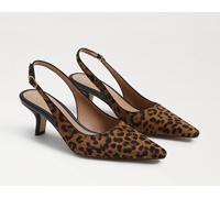 Sam Edelman Bianka Slingback Granada Marroncino Leopardo Pompa Donna Taglie 6-11