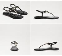 Sam Edelman Gigi Perla Nero Vernice Cinturino Alla Caviglia Sandali Donna USA