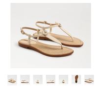 Sam Edelman Gigi Sigillo Avorio Caviglia Cinturino Sandali Donna USA Taglie 6-10