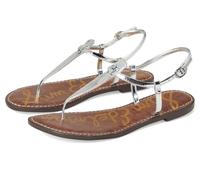 Sam Edelman Sandalo piatto Gigi Donna Specchio argento morbido 38 EU