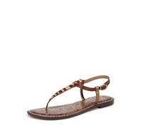 Sam Edelman Sandalo piatto Gigi Donna, Legno di faggio Zebra Multi, 37.5 EU
