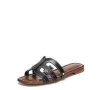 Sam Edelman Women's Bay Slide Sandal, Black Leather, 38 EU