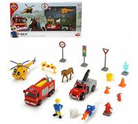 Sam il Pompiere 20 Pezzi Die Cast Mini