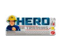 Sam il pompiere © Sam Hero in Training - Toppe termoadesive Patch Toppa ricamate