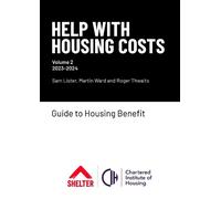 Sam Lister Martin Ward Roger Thwait Help with Housing Costs: Volume (Tascabile)