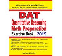 Sam Mest Reza N DAT Quantitative Reasoning Math Preparation Exercise (Tascabile)