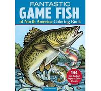 Sam Morrison Fantastic Game Fish of North America Coloring Book (Tascabile)