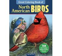 Sam Morrison Great Coloring Book of North American Birds (Tascabile)
