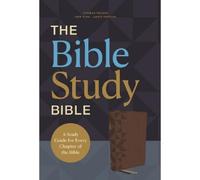 Sam O'Neal NKJV, The Bible Study Bible, Leathersoft, Brow (Rilegato in ecopelle)