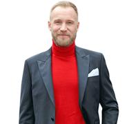 Sam Phillips (Red) Half Body Buddy Cutout