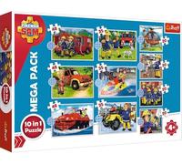 Sam pompieri - Puzzle 10 in 1 (puzzle per bambini