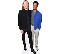 Sam Reid And Jacob Anderson (Duo 1) Mini ritaglio di celebrità