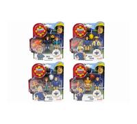 Simba - Sam Il Pompiere, Set 2 Personaggicm 7,5, 109251043038, + 3 Anni, con Accessori
