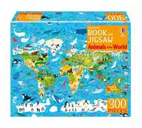 Sam Smith Kirsteen Robso Usborne Book and Jigsaw Animals of the Worl (Tascabile)