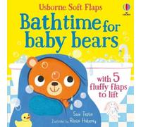 Sam Taplin Bathtime for Baby Bears (Libro di cartone) Soft Flap Books