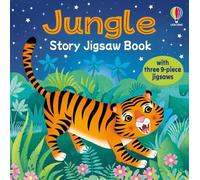 Sam Taplin Jungle Story Jigsaw Book (Libro di cartone) Jigsaw Books