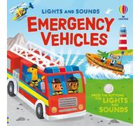 Sam Taplin Lights and Sounds Emergency Vehicles (Libro di cartone)