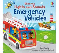 Sam Taplin Lights and Sounds Emergency Vehicles (Libro di cartone)