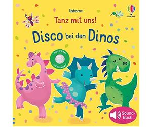 Sam Taplin Tanz mit uns Disco bei den Dinos: Soundbuch (Tanz (Copertina rigida)