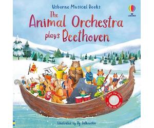 Sam Taplin The Animal Orchestra Plays Beethoven (Libro di cartone) Musical Books