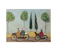 Sam Toft (A Nice Day For It - Tela stampata, 40 x 50 cm