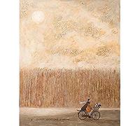 Sam Toft Lovely Night for a Drive 40 x 50cm Canvas Print Stampa su Tela, Multicolore, 40 X 50 cm