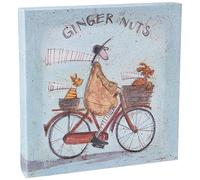 Sam Toft Tela Stampata 30 x 30 cm (Ginger Nuts), Tuta, Multicolore, 30 x 30cm