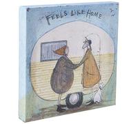 Sam Toft WDC91667 Tela Stampata 30 x 30 cm (Feels Like Home), Multicolore, 30 x 30 cm