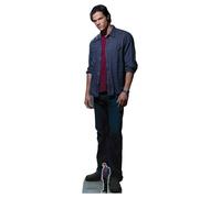 Sam Wincester Rosso Maglietta Da Supernatural Ufficiale Lifesize Cartone Sagoma