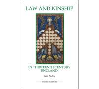 Sam Worby Law and Kinship in Thirteenth-Century England (Tascabile)