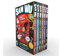 Sam Wu NON ha paura del cofanetto di raccolta di libri della serie 6 di Katie e Kevin Tsang (Fantasmi, Squali, Oscurità, Ragni, Zombie e Spazio)