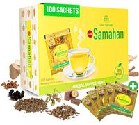 Samahan - Bevanda naturale ayurvedica a base di piante, per la tosse e i raffreddore, 4 g, 100 bustine