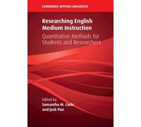 Samantha M. Curle Researching English Medium Instruction (Tascabile)