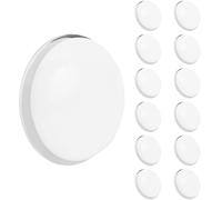 SAMANTHAHALLLTD 12 Paia Calamita per Tende, Pesi per Tende,Pesi per Tende da Doccia con Magneti, per Esterni, Tende, tovaglia (Bianco)