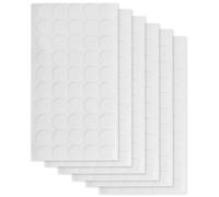 SAMANTHAHALLLTD 300 pezzi adesivi su entrambi i lati, trasparenti, rotondi, senza tracce, impermeabili, per decorazioni fai da te, per ufficio, festival, 20 mm