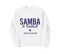 Samba e Calcio Si muovono con Il Ritmo Fan del Calcio 2026 Felpa