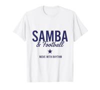 Samba e Calcio Si muovono con Il Ritmo Fan del Calcio 2026 Maglietta