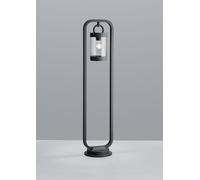 SAMBESI PALO ALTO LED DA ESTERNO LANTERNA CON SENSORE CREPUSCOLARE METALLO ANTRACITE H. 100CM 1 LUCE ATTACCO E27