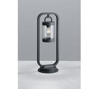 SAMBESI PALO LED DA ESTERNO LANTERNA CON SENSORE CREPUSCOLARE METALLO ANTRACITE H. 60CM 1 LUCE ATTACCO E27