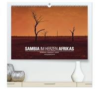 SAMBIA IM HERZEN AFRIKAS (hochwertiger Premium Wandkalender 2026 DIN A2 quer), Kunstdruck in Hochglanz: Eine Reise durch das wilde Sambia