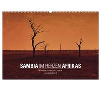 SAMBIA IM HERZEN AFRIKAS (Wandkalender 2026 DIN A2 quer), CALVENDO Monatskalender: Eine Reise durch das wilde Sambia