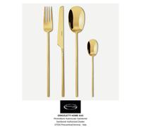 Sambonet - 100 Pvd Gold/Oro - Set Posate 24 pezzi 6 persone - Rivenditore