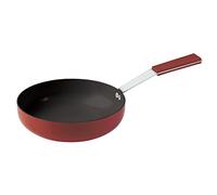 Sambonet 12 O'Clock Padella 1 Manico, Acciaio Inossidabile, Rosso, 28, 28 x 28 x 6 cm