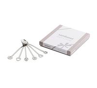 Sambonet, Party, Cucchiaini Portafortuna Set 6 pezzi Mirror, Acciaio