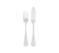 Sambonet 52586-88 Set Posate 24 Pezzi per Pesce, Collezione Baguette, Inox