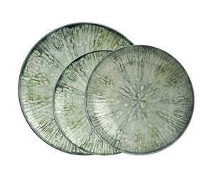 SAMBONET ARTHUR KRUPP Set 12 Piatti Fusion Grey
