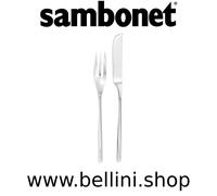 SAMBONET BAMBOO 52519-88 SERVIZIO PESCE 24 POSATE Acciaio Inox