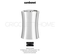 Sambonet - Bamboo Acciaio Inox Mirror - Portabottiglie / Glacette termica