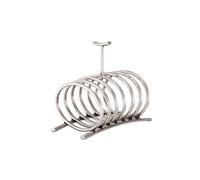 Sambonet Bamboo Porta toast acciaio, acciaio argentato